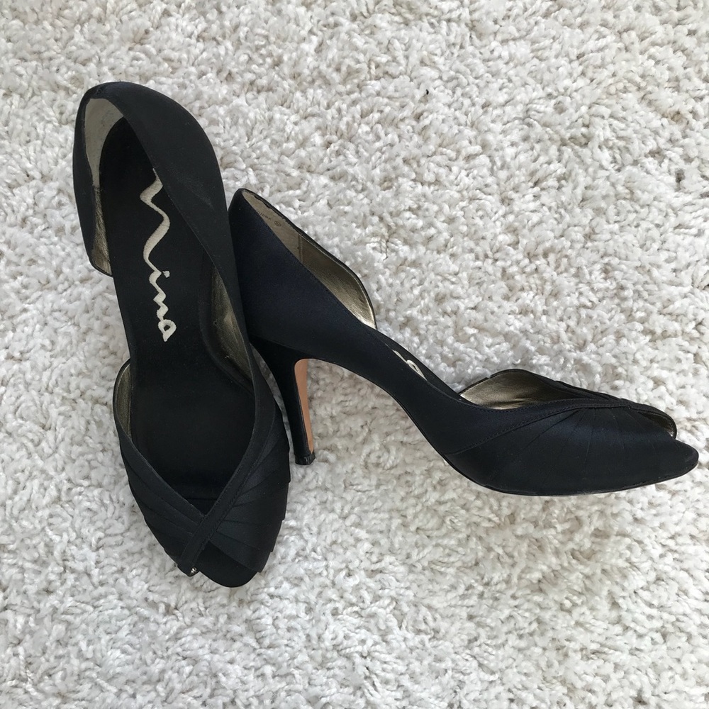 💯 Perfection- Nina black heels